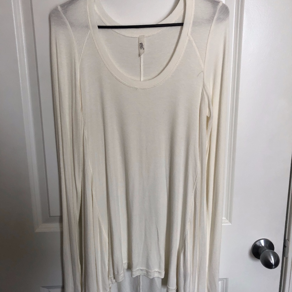 Free People January Long Sleeve Tee, Sz M